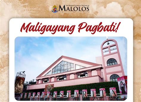 Balitang Sandigan: DIOCESE OF MALOLOS WEBSITE WINS .